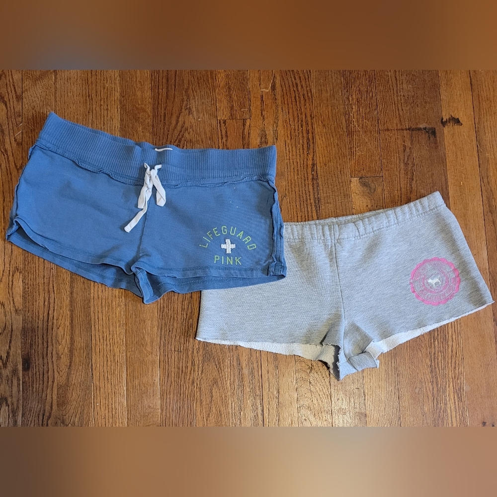 Two pair PINK shorts